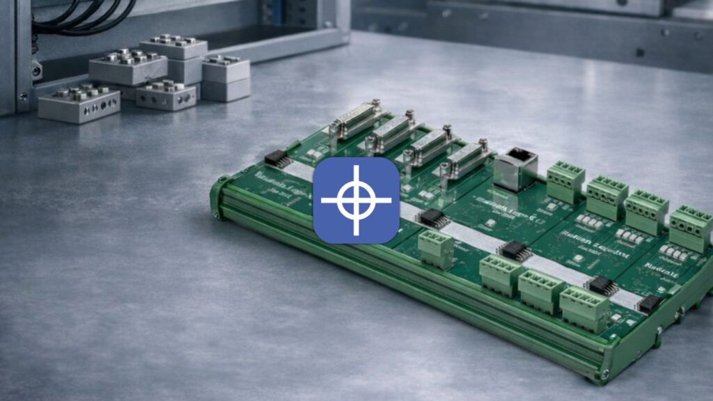 LEGO Model modular CNC controller board with expandable architecture designed for flexible CNC control and customization