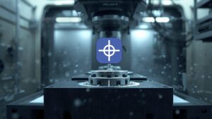 Radonix CNC automation image illustrating potentiometer control for precise industrial signal and voltage adjustment.