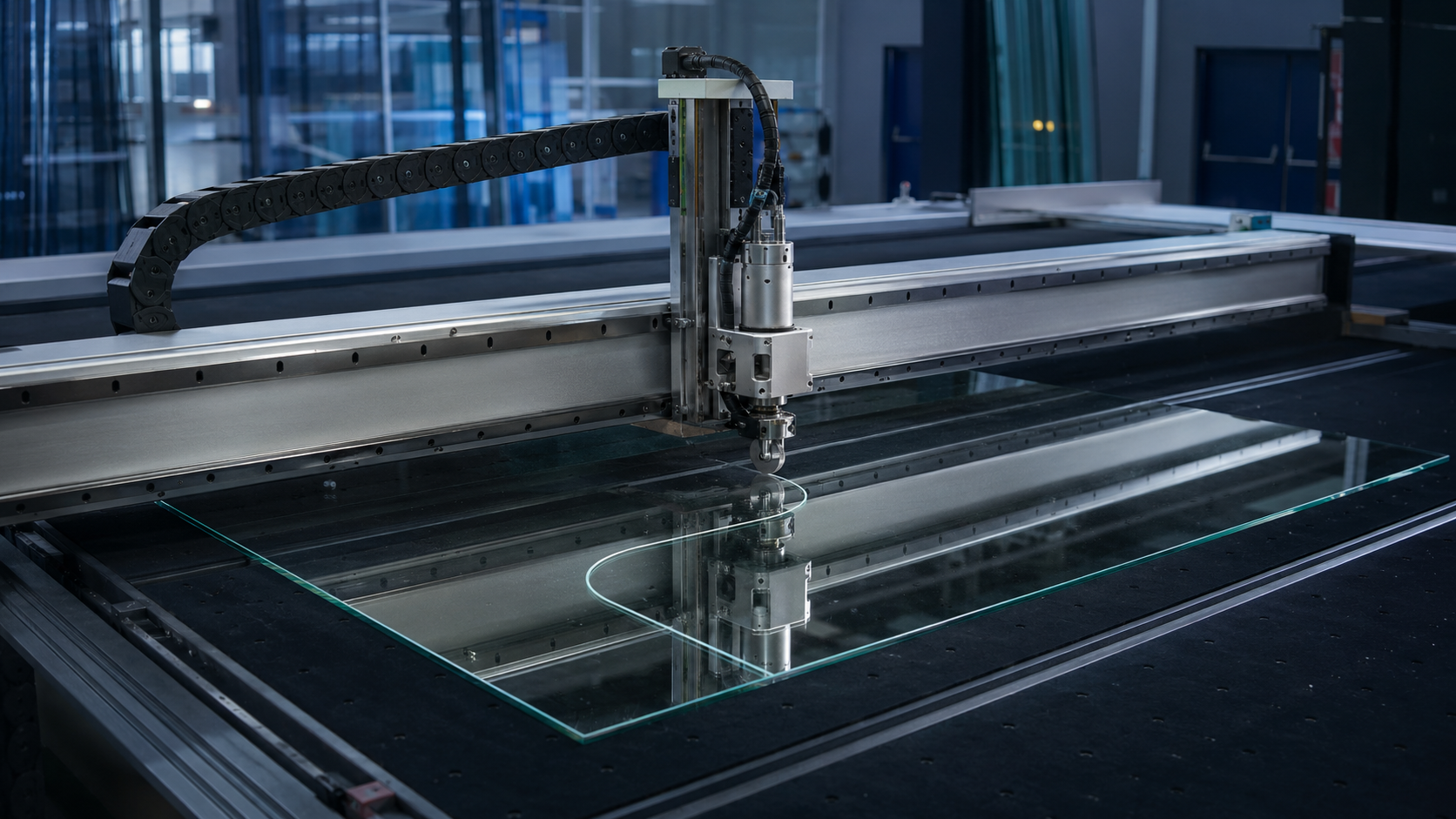 3-Axis Glass Cutter CNC application