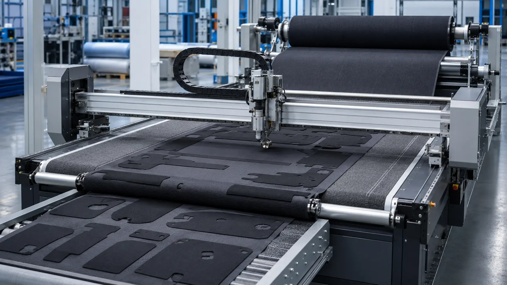 3-Axis Conveyor Cutter CNC application