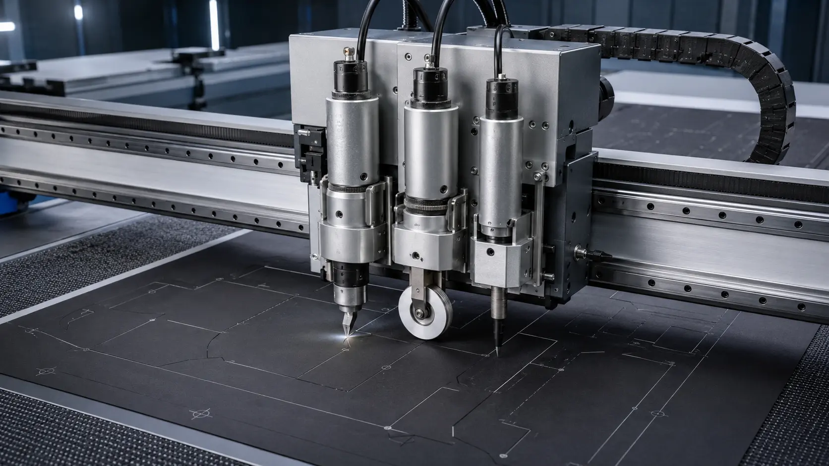 3-Axis Multi-Tool Cutter CNC application