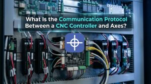 What Is the Communication Protocol Between a CNC Controller and Axes?