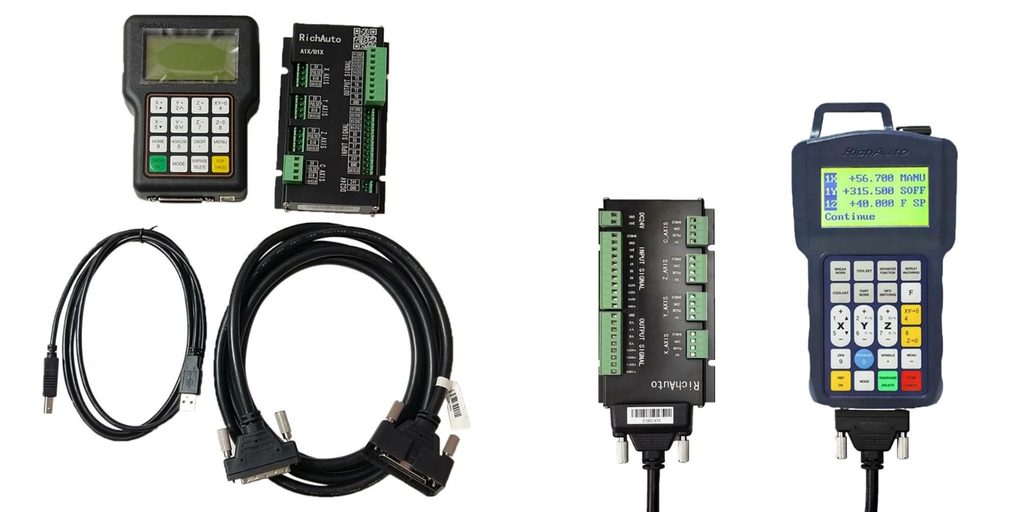 Radonix vs DSP RichAuto Controller Comparison for CNC 2